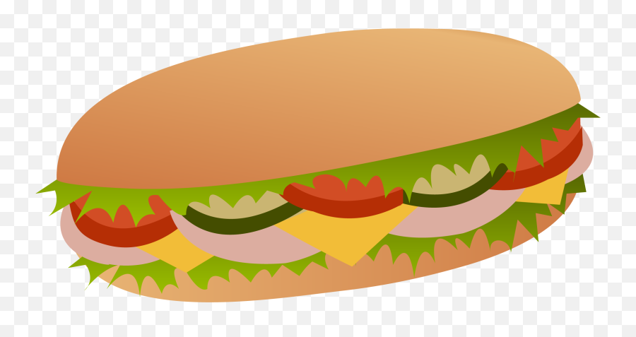 Free Cartoon Sub Sandwich Download Free Clip Art Free Clip - Sub Sandwich Clipart Emoji,Sandwich Emoji