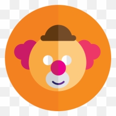 Clown Circus Entertainment Attraction - Circle Clown Emoji,Emoji Graduation Party