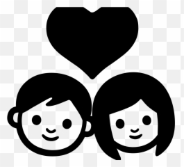 Android Emoji 1f491 - Iphone Couple Png