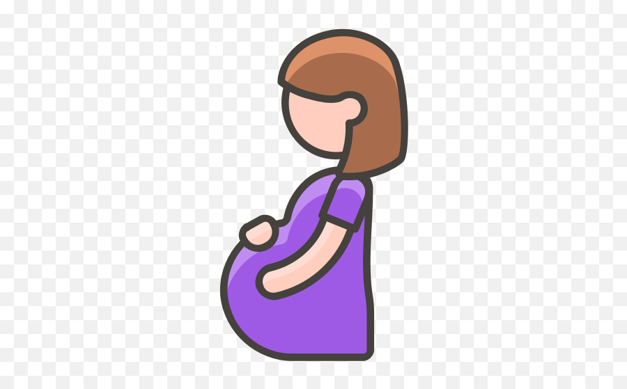 2 Pregnant Woman Icon - Pregnant Woman Emoji Png,Pregnant Emoji Png