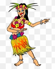 Dancer Clipart Luau Dancer Luau - Hawaiian Clip Art Emoji,Hula Dancer Emoji