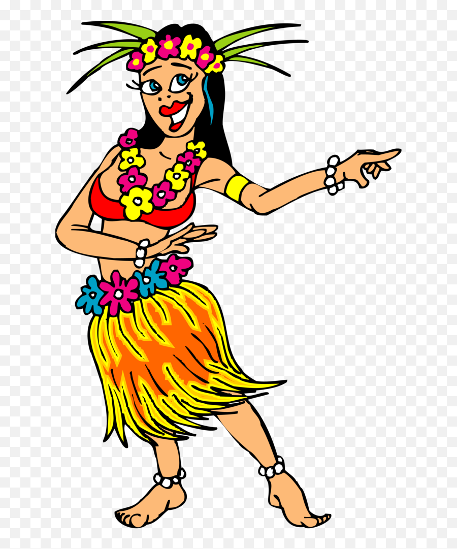 Dancer Clipart Luau Dancer Luau - Hawaiian Clip Art Emoji,Hula Dancer Emoji
