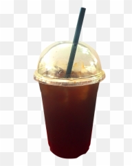 Coffee Americano Ice Coffee Cool Coffee - Iced Black Coffee Png Emoji,Soft Drink Emoji