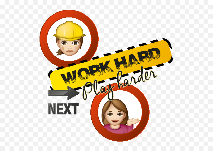 Emoji U2013 The Official Brand Work Hard Play Harder - Clip Art,Work Emoji