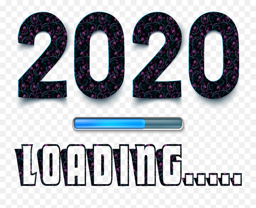 Happy New Year 2020 Loading - Buoni Propositi Per Il 2020 Emoji,New Year Emotions
