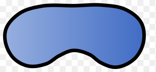 Sleep Mask Clipart Png - Blindfold Emoji