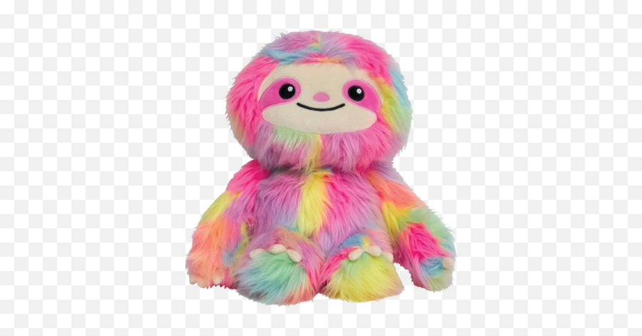 Emoji Pillows - Rainbow Sloth Stuffed Animal,Scream Emoji