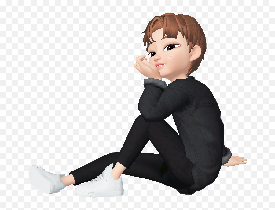 Zepeto Boy - Zepeto Boy Characters Emoji,Contemplative Emoji