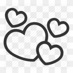 Heart Hearts Love Grey Emoji - Family Instagram Highlight Cover