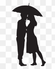 Transparent Pregnant Couple Clipart - Black Shadow Love Png Emoji