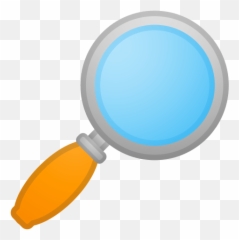 Magnifying Glass Tilted Right Emoji Meaning And Pictures - Flat Magnifying Glass Icon Png,Telescope Emoji