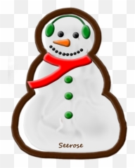 Create A Frosted Snowman Cookie - Creations paintnet Forum Emoji