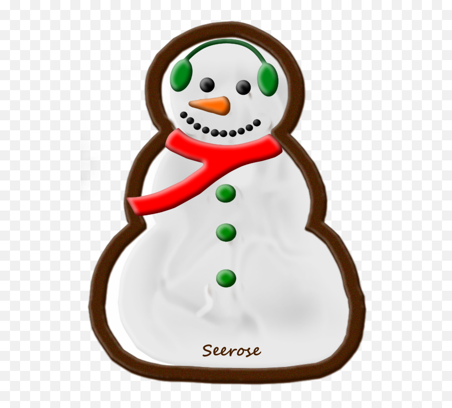 Create A Frosted Snowman Cookie - Creations Paintnet Forum Snowman Emoji,Frosting Emoji
