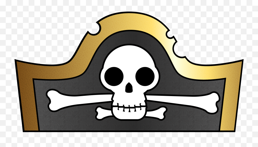 Free Pirate Hat Png Download Free Clip - Captain Logo Template Emoji ...