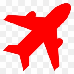 Small Airplane Icon At Getdrawings - Travel Png Red Emoji