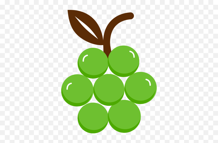 Green Grapes Icon Png And Svg Vector Free Download - Ping Pong Ball Emoji,Green Tongue Emoji