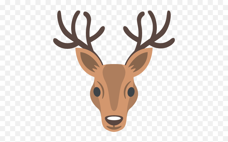 Deer Emoji Vector Icon - Deer Emoji Png,Deer Emoji