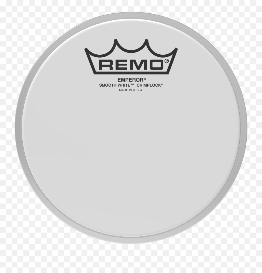 Remo Emperor Smooth White Crimplock Tenor Drumhead 14 Stands - Remo Drum Emoji,Cyclone Emoji