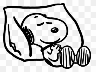 Snoopy Pillow Sleeping Nap Asleep Freetoedit - Clipart Napping Emoji,Sleeping Emoji Pillow