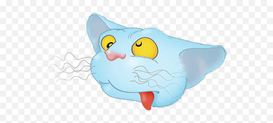 Blue Cat Emoji - Soft,Cat Emoji App
