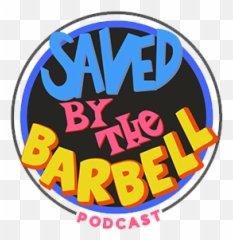Saved By The Barbell Podcast - Circle Emoji,Barbell Emoji
