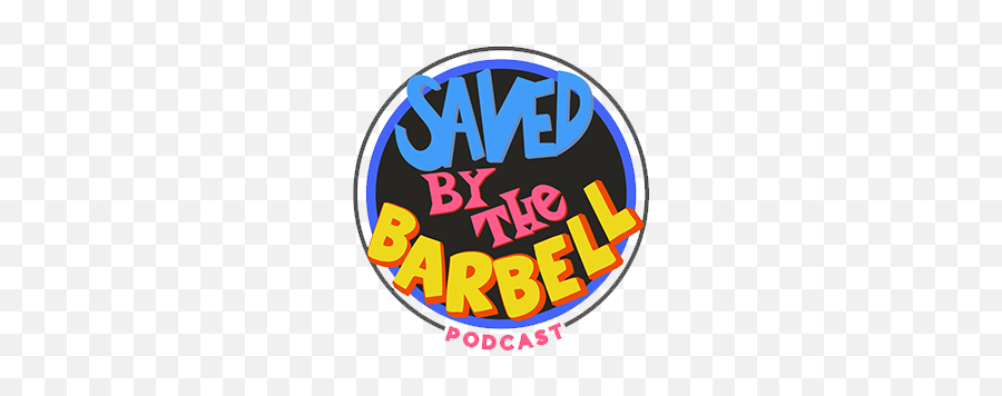 Saved By The Barbell Podcast - Circle Emoji,Barbell Emoji