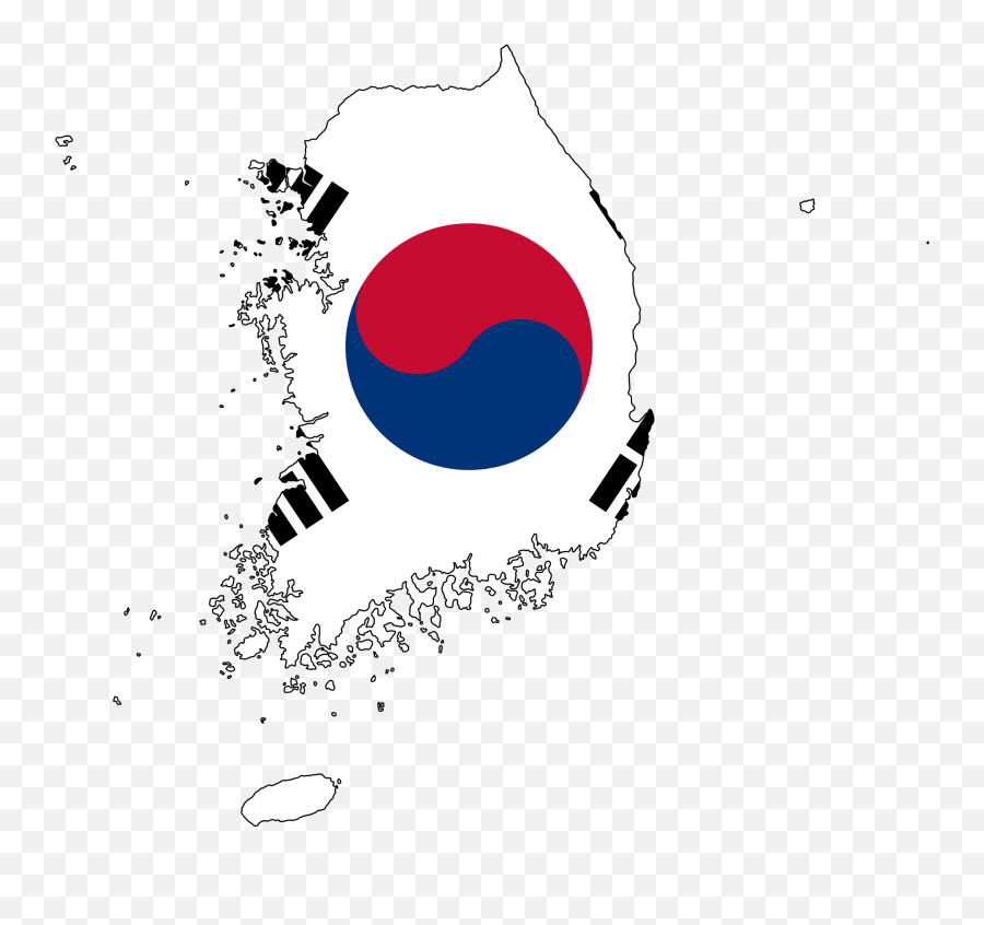 South Korea Flag Country Emoji,Calm Emoji