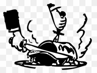 Carving The Roast Vector - Clip Art Roast Beef Dinner Emoji,Roast Hand Emoji