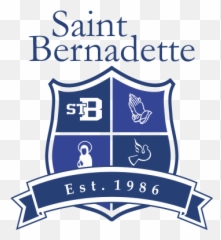 St - St Bernadette School Logo Emoji,Cwl Emoji
