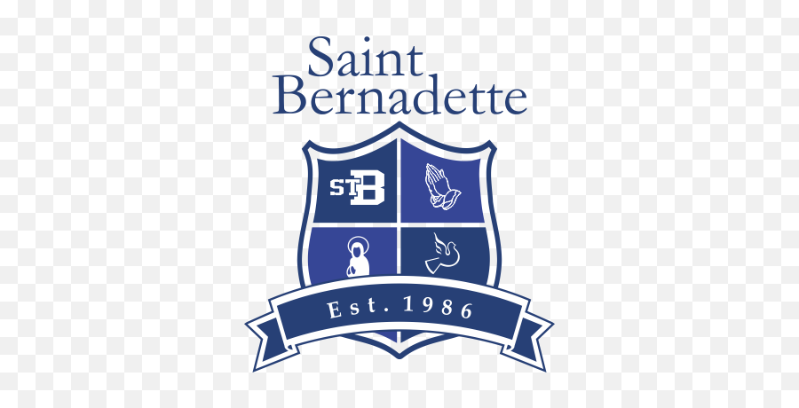 St - St Bernadette School Logo Emoji,Cwl Emoji