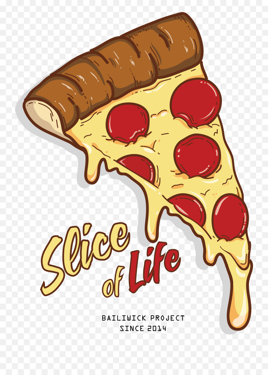 Pizza Cartoon - Slice Of Pizza Drawing Emoji,Pizza Slice Emoji