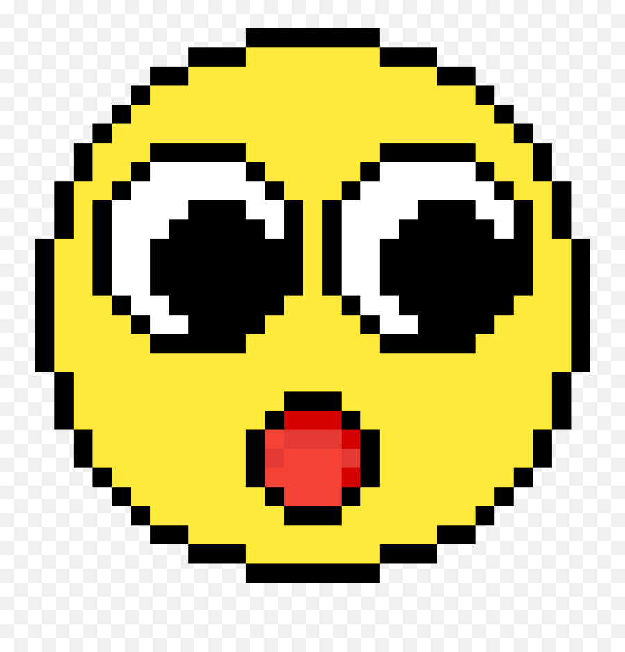 Pixilart - Pixel Art Awesome Face Emoji,Stink Emoticon