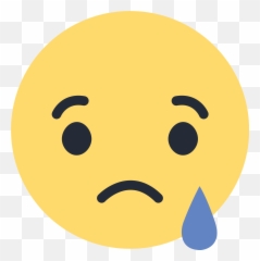 Sad Emoji Like Png - Facebook Sad Reaction Png,Emoji 73