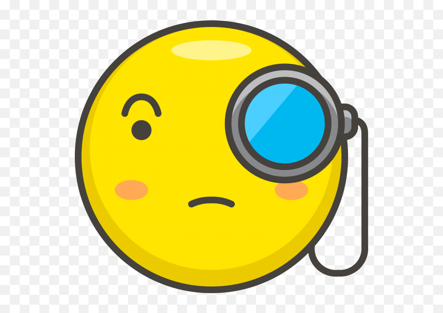 Monocle Emoji - Detective Smiley Png,Emoji Monocle