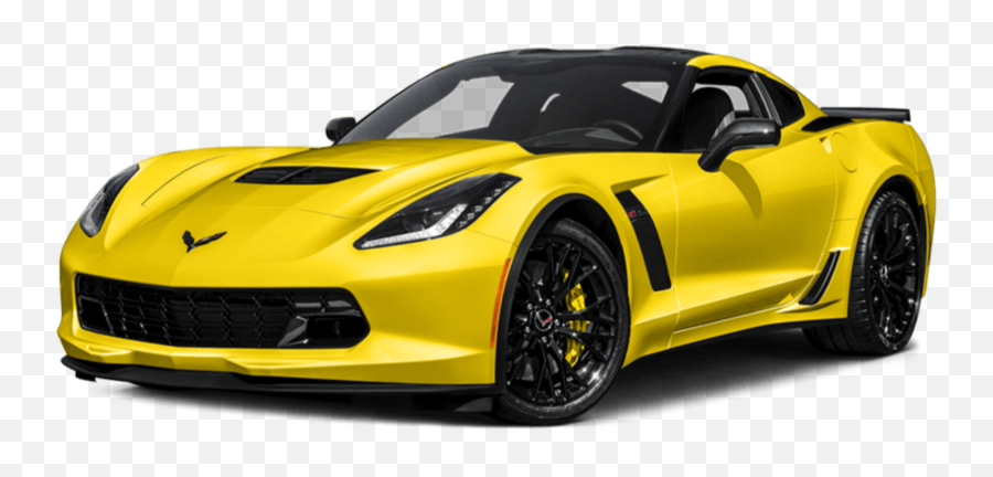 Yellow Fast Car - 2018 Chevrolet Corvette Z06 Emoji,Fast Car Emoji