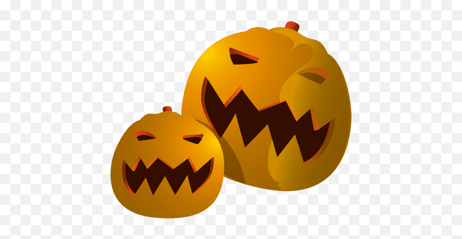 Funny Pumpkin Face Pack - Animated Halloween Pumpkin Png Emoji,Pumpkin Emoticons For Facebook