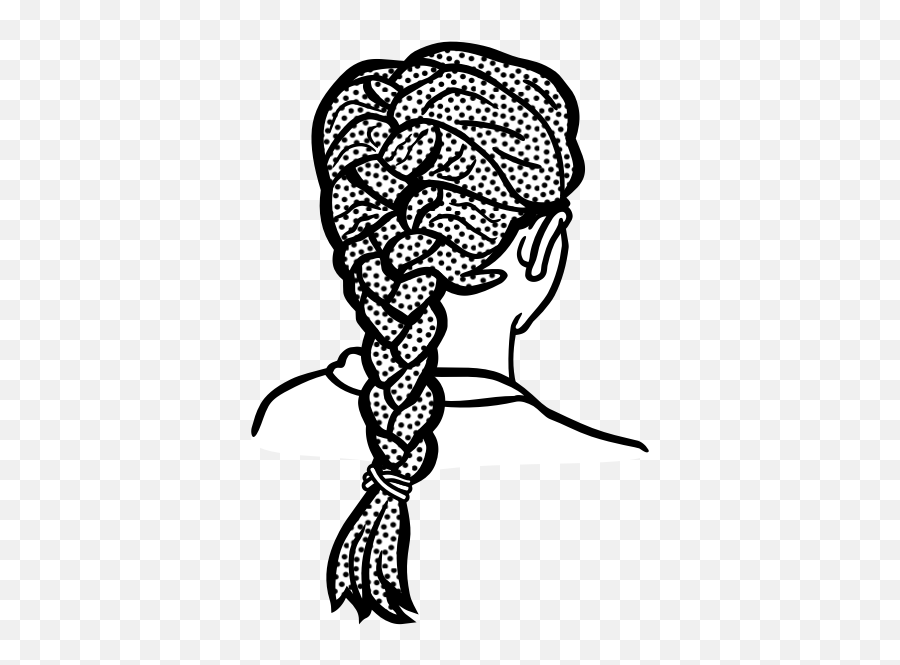 French Braid - Braid Hair Clipart Emoji,Ceiling Fan Emoji