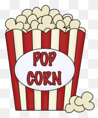 Emoji Clipart Popcorn - Art