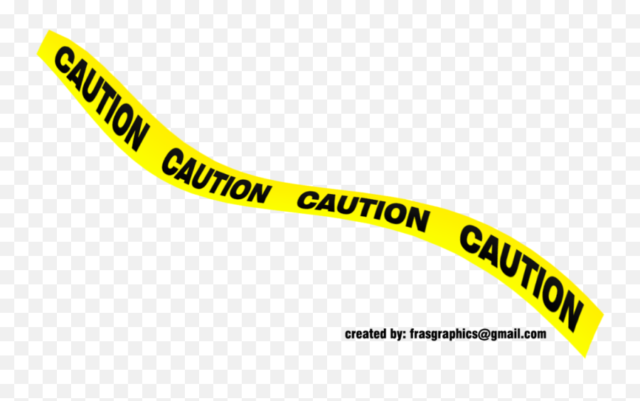 Black And Yellow Caution Tape 1 - Caution Tape Emoji,Caution Emoji