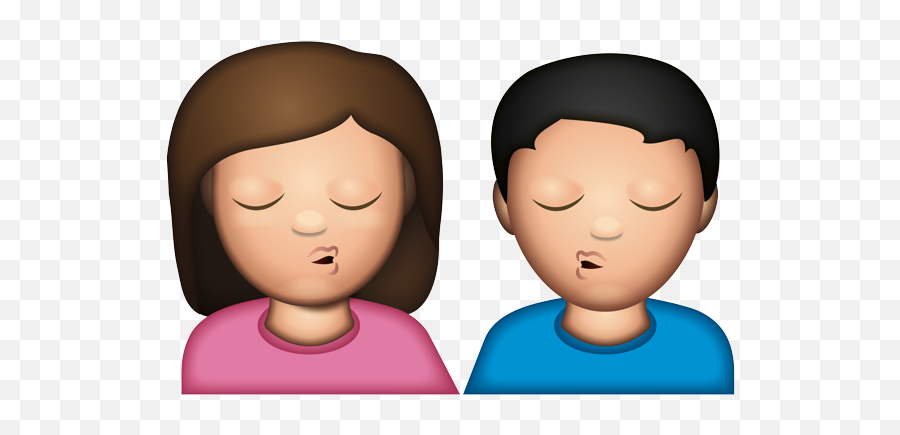 Woman Man - Cartoon Emoji,Hand On Forehead Emoji