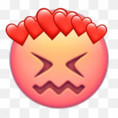 Emoji Lovecore Love Crushing Tsundere - Broken Heart Sad Emoji,Tsundere Emoji