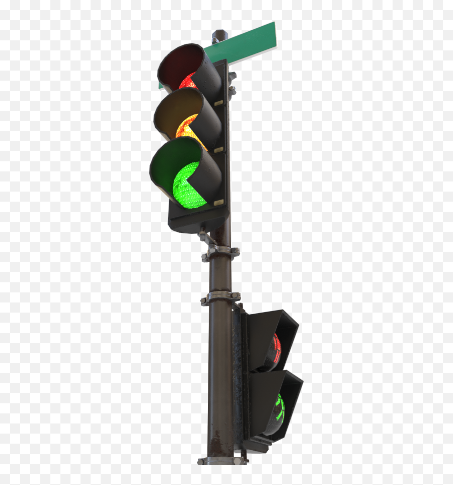 Traffic Light 3d Png Png Image - Obj Traffic Light Free Emoji,Traffic Light Emoji