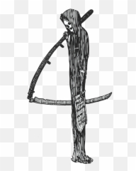 Death Reaper Scythe - Grim Public Domain Emoji