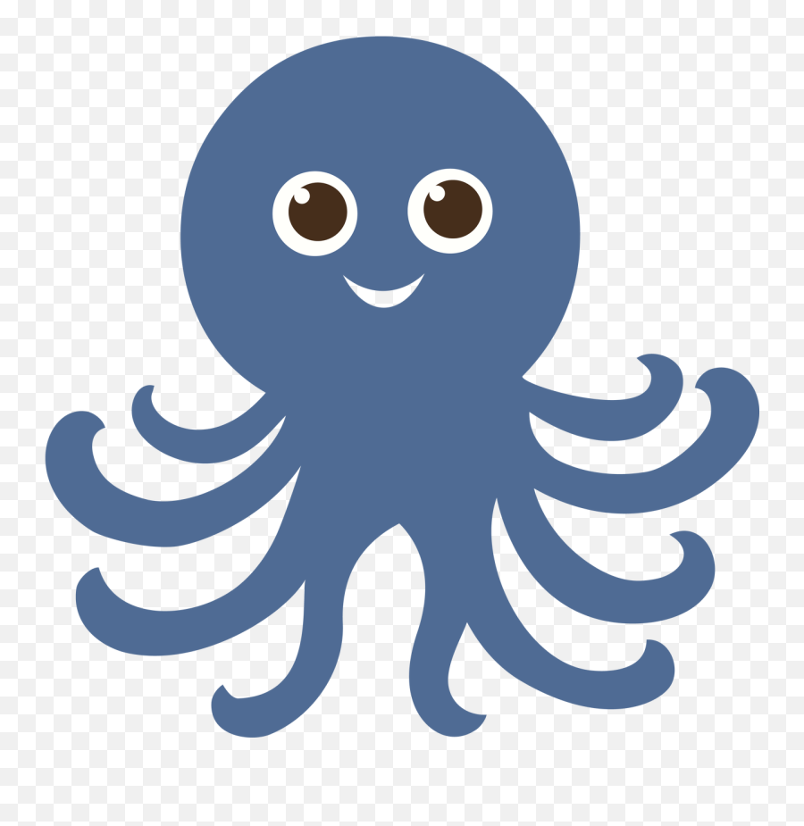 Octopus Clipart - Full Size Clipart 4172550 Pinclipart Octopus Svg Emoji,Octopus Emoji