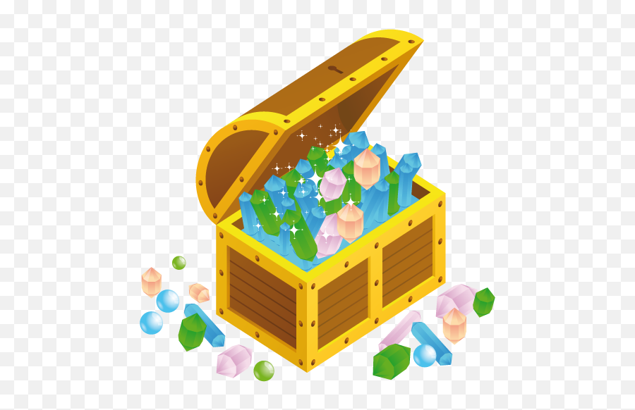Treasure Chest Open Icon - Treasure Chest Icon Png Emoji,Treasure Chest Emoji