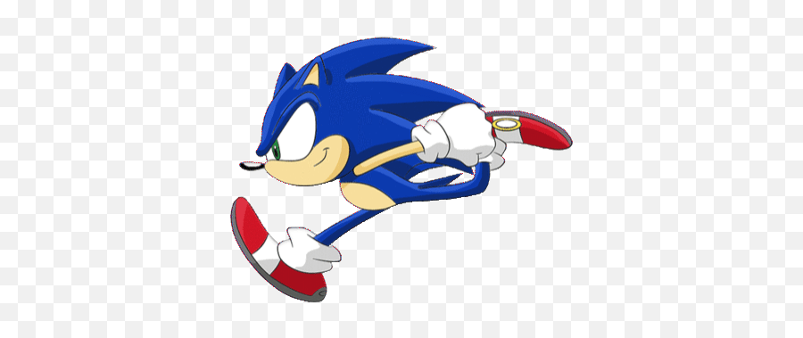 Top Hedgehog Stickers For Android Ios - Sonic Running Png Gif Emoji,Hedgehog Emoji