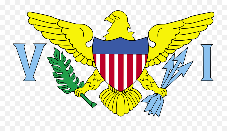 Flag Virgin Islands Usa American Coat - Flag Of The United States Virgin Islands Emoji,Caribbean Flag Emoji