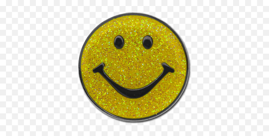 Bespoke Glitter Badges - Smiley Emoji,Glitter Emoticon