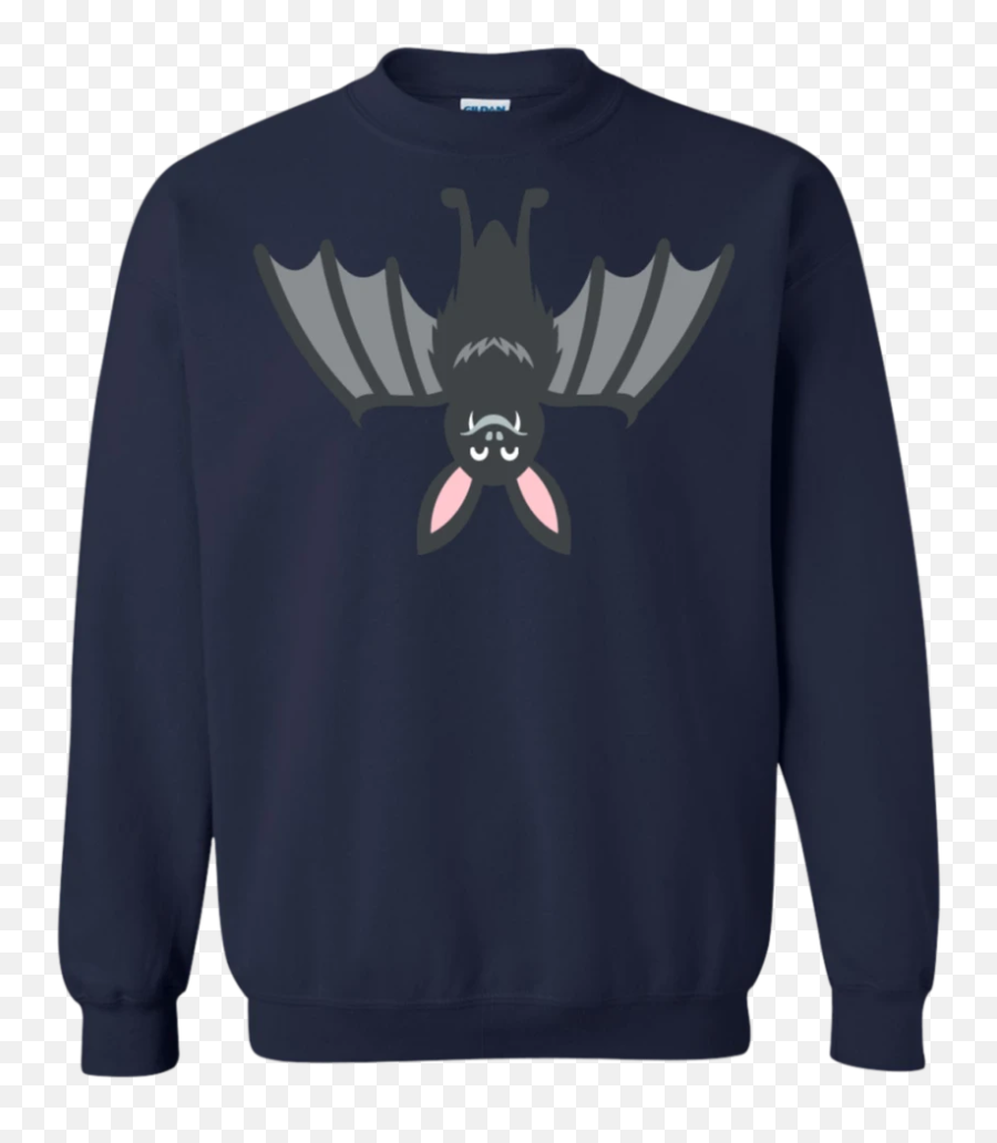 Upside Down Bat Emoji Sweatshirt - Charlie Puth Christmas Sweater,Upside Down Emoji