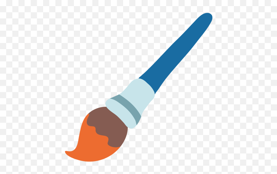 Paintbrush Emoji - Paint Brush Emoji,Paintbrush Emoji
